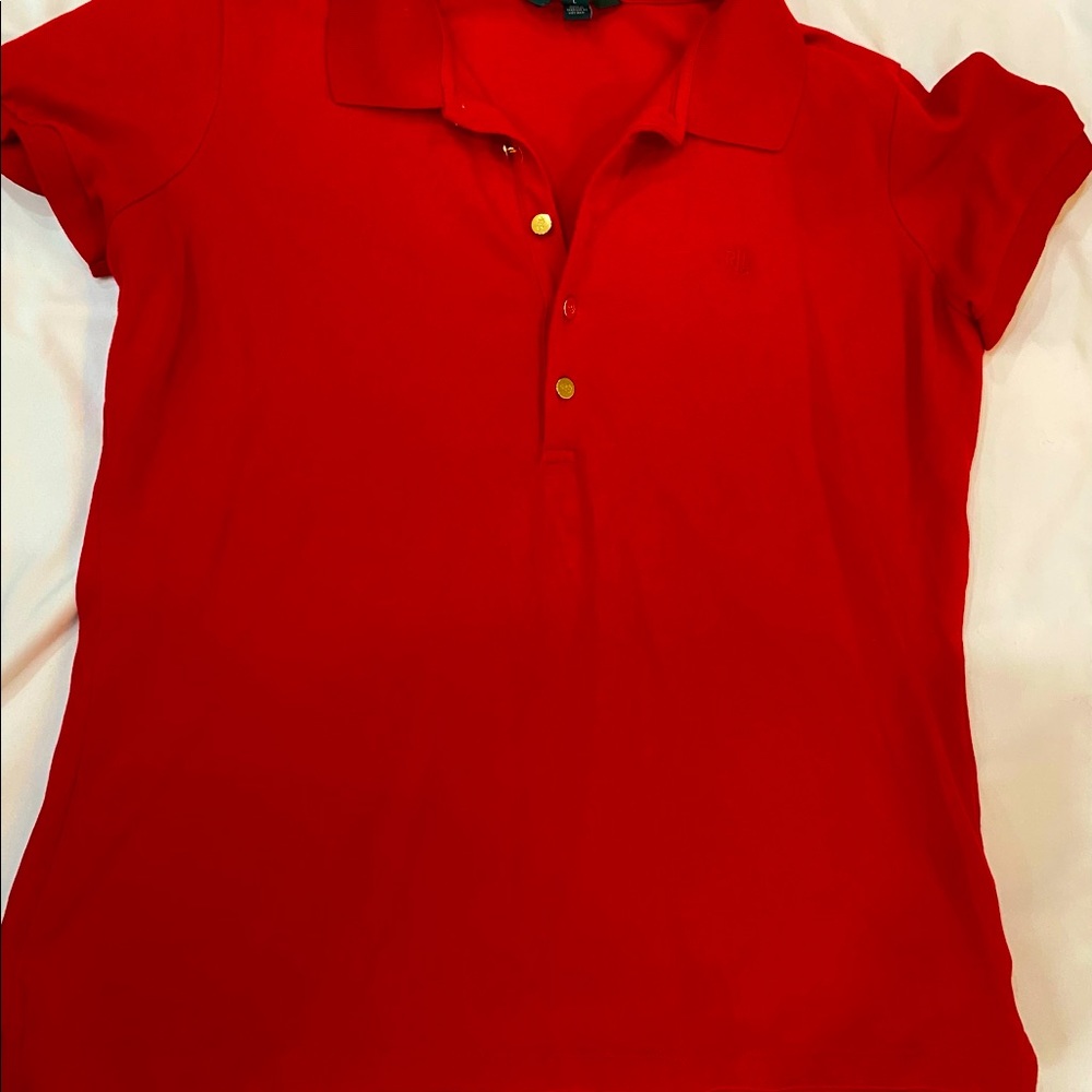 LRL Red Polo